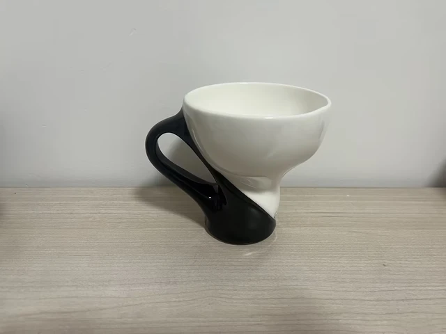 丛云 B2 陶瓷杯斜前方样品实拍