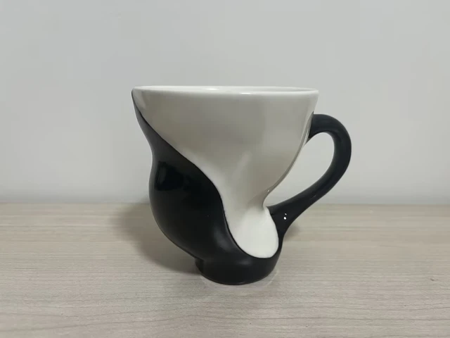 偏锋 B3 陶瓷杯样品侧面实拍