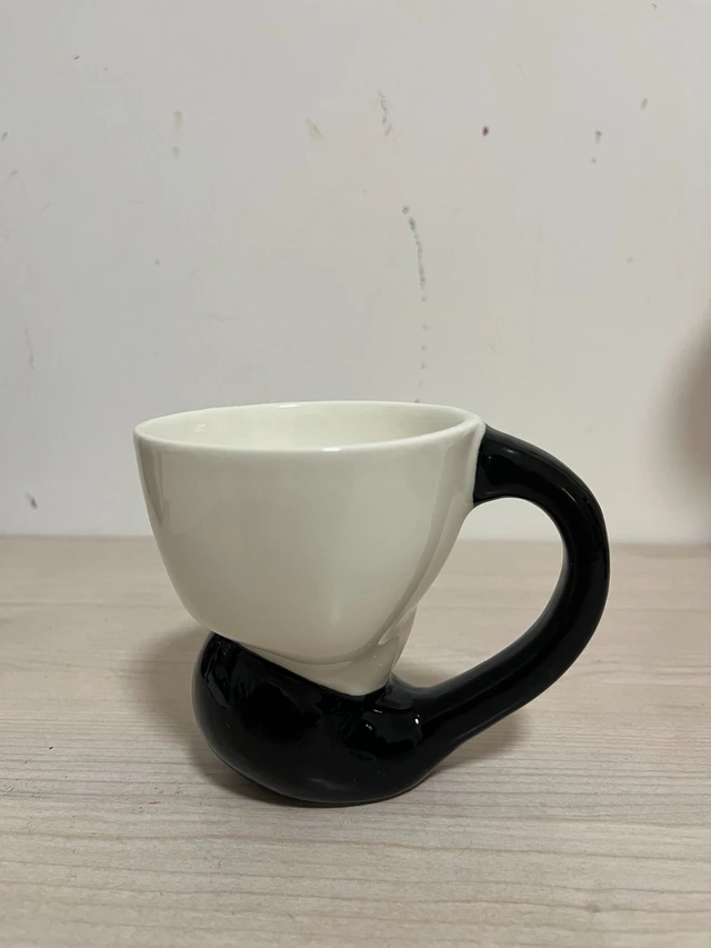 大柄环 陶瓷杯样品实拍